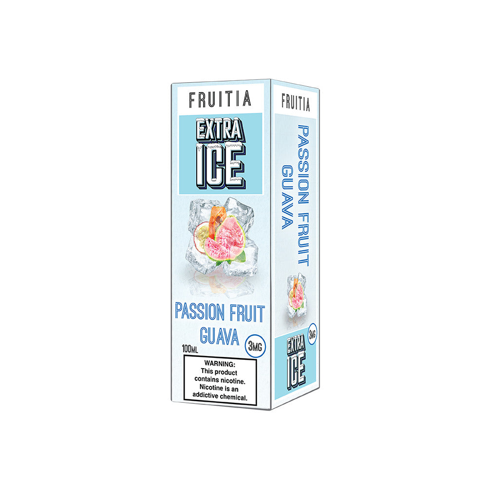 Passion Fruit Guava by Fruitia Extra Ice 100mL 3mg Packaging