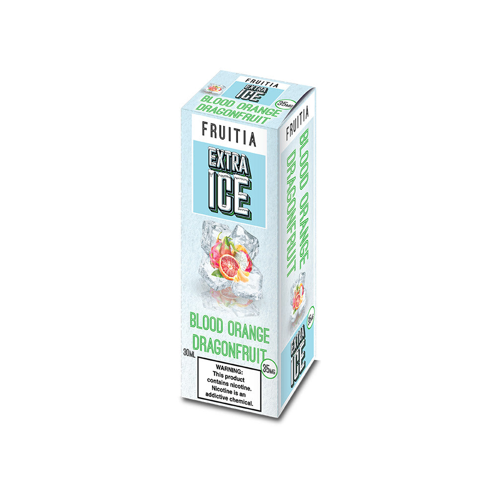 Blood Orange Dragonfruit by Fruitia Extra Ice 30mL 35mg Packaging