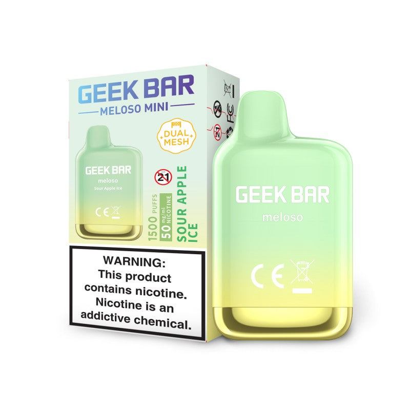 DO NOT MAKE ACTIVE!!!   Geek Bar Meloso Mini - 1500 Puffs Disposable - 1.5mL 50mg