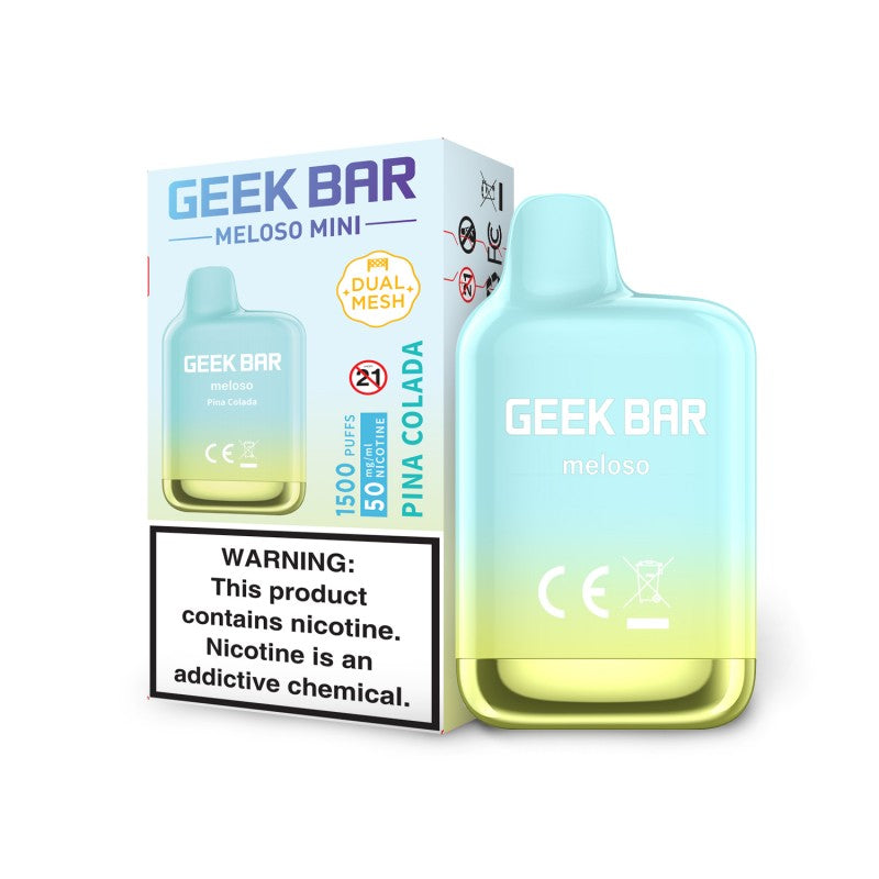 DO NOT MAKE ACTIVE!!!   Geek Bar Meloso Mini - 1500 Puffs Disposable - 1.5mL 50mg