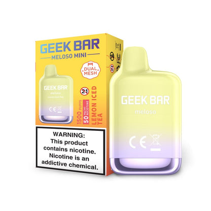 DO NOT MAKE ACTIVE!!!   Geek Bar Meloso Mini - 1500 Puffs Disposable - 1.5mL 50mg