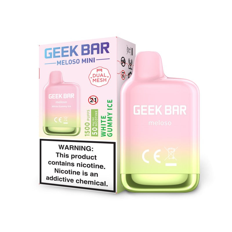 DO NOT MAKE ACTIVE!!!   Geek Bar Meloso Mini - 1500 Puffs Disposable - 1.5mL 50mg