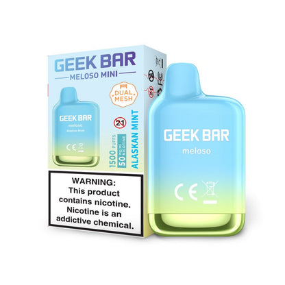 DO NOT MAKE ACTIVE!!!   Geek Bar Meloso Mini - 1500 Puffs Disposable - 1.5mL 50mg