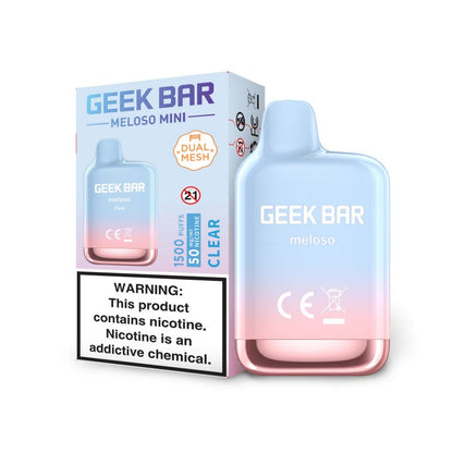 DO NOT MAKE ACTIVE!!!   Geek Bar Meloso Mini - 1500 Puffs Disposable - 1.5mL 50mg