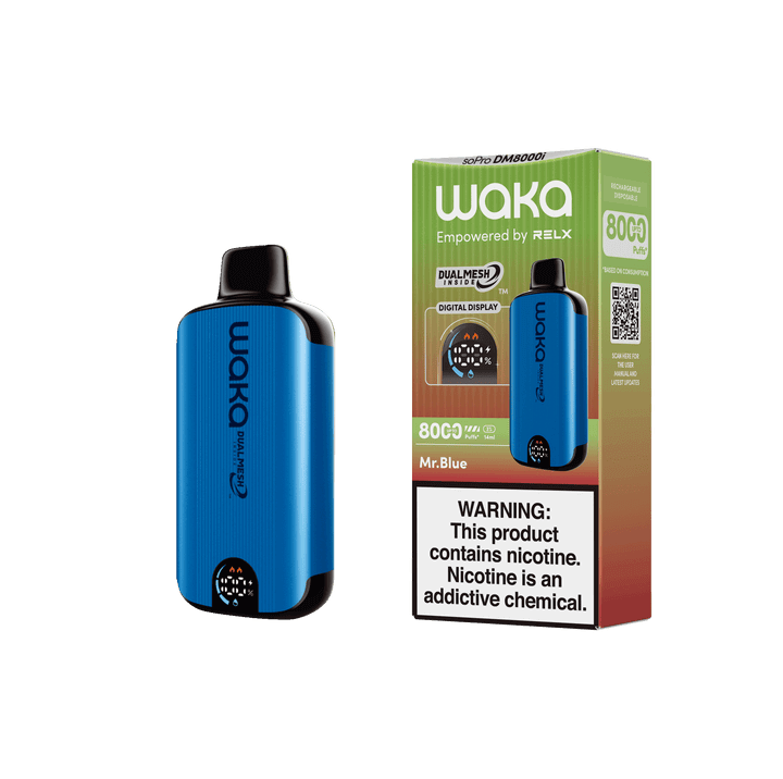 WAKA SoPro DM8000 17mL 8000 Puff Disposable Mr. Blue