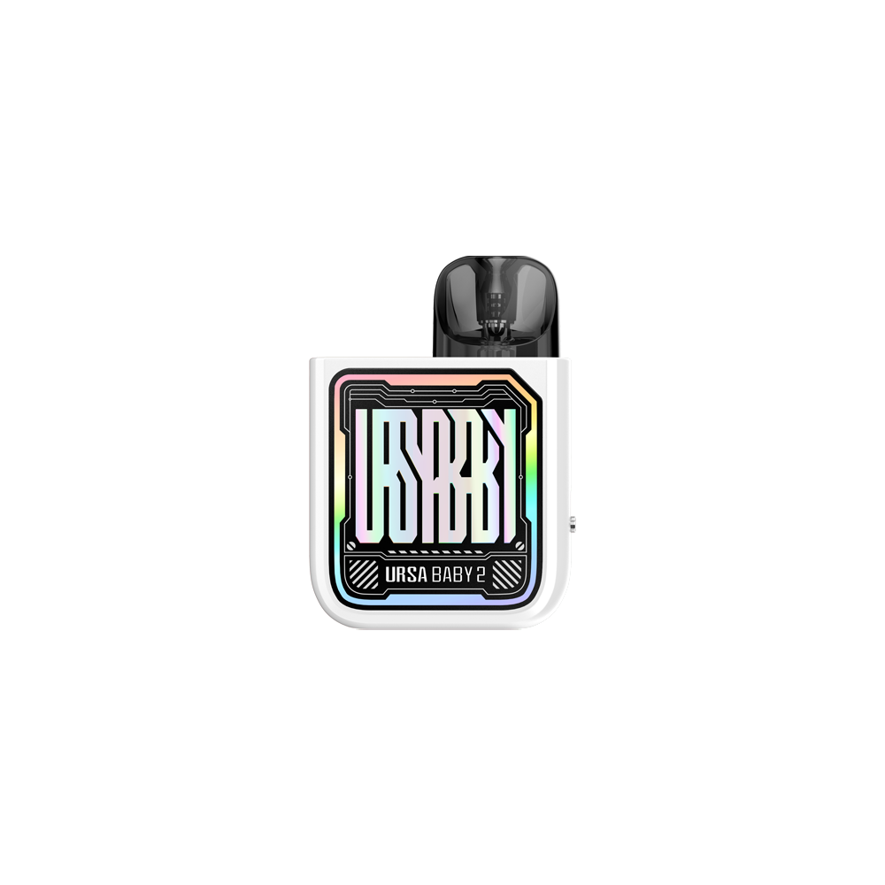 Lost Vape Ursa Baby 2 Pod Kit Tech White x Fancy Maze