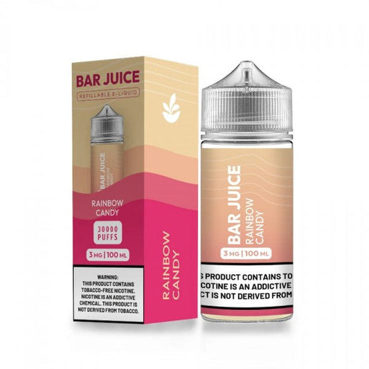 Rainbow Candy by Bar Juice BJ30000 ELiquid 3mg 100mL With Packaging