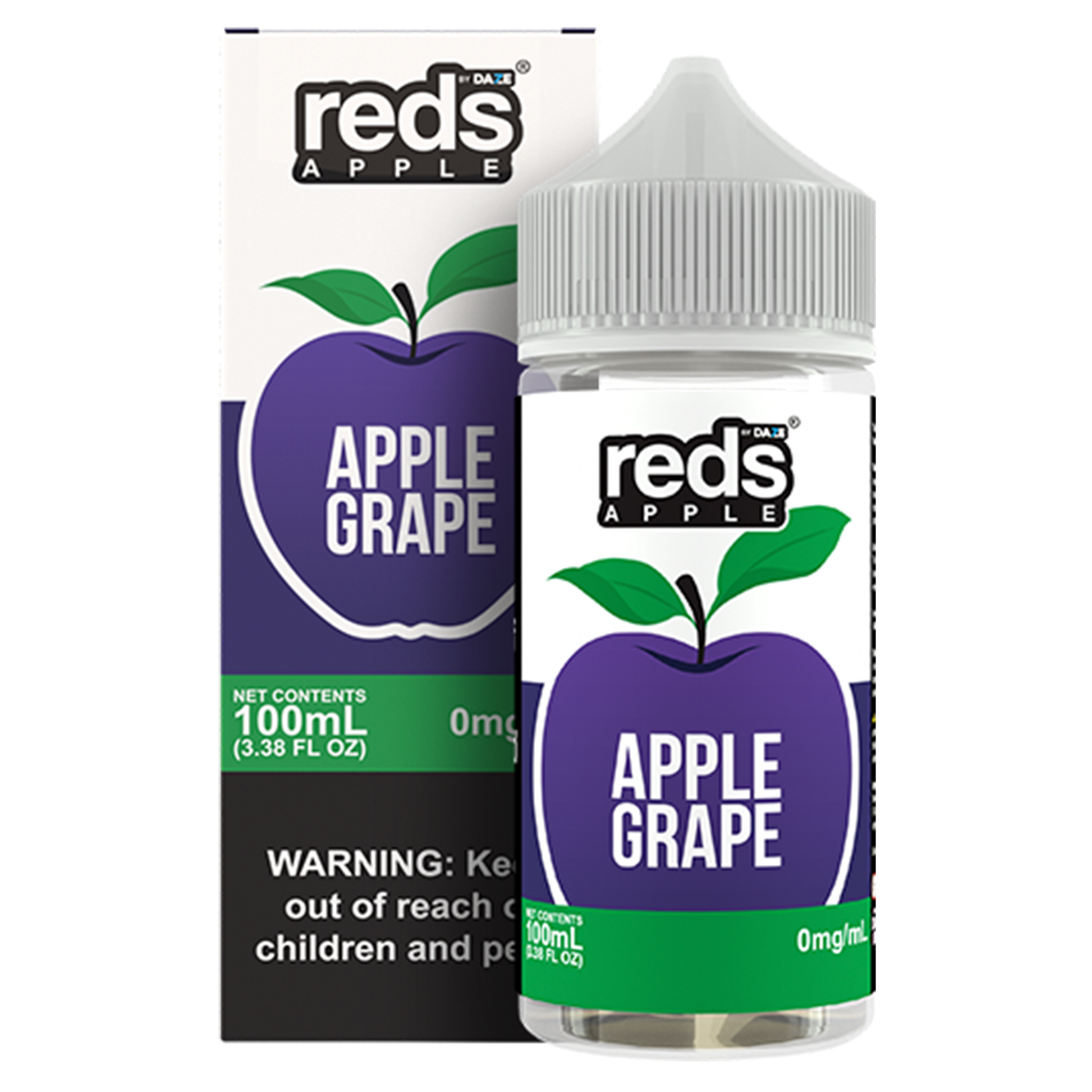 Grape by 7Daze Reds 100mL with packaging