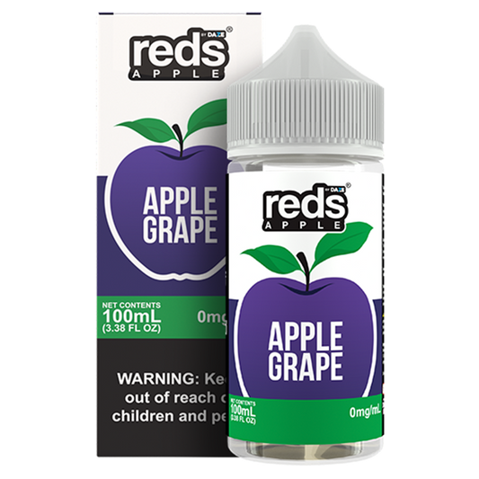 Grape by 7Daze Reds 100mL with packaging