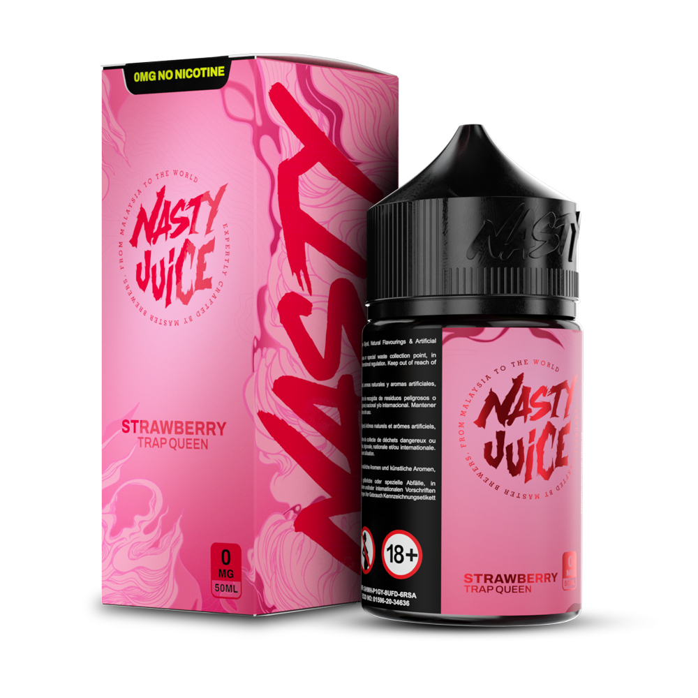 Trap Queen by Nasty Juice E-Liquid 60mL (Freebase) with packaging