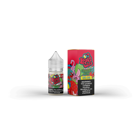 Strawberry Nectar by Beach Club E-Liquid 30mL (Salts) with packaging