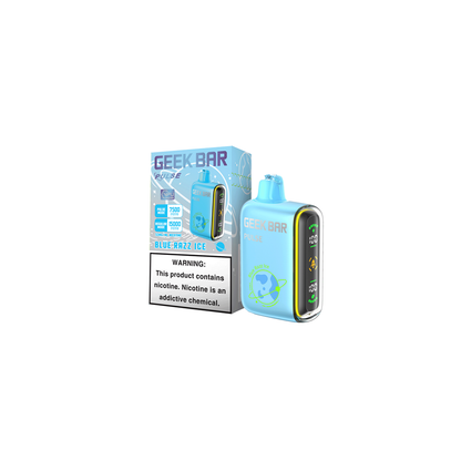 Geek Bar Pulse Disposable Blue Razz Ice with Packaging