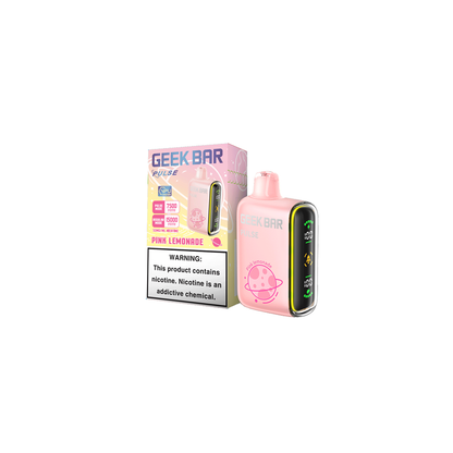 Geek Bar Pulse Disposable Pink Lemonade with Packaging