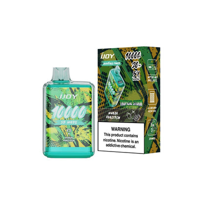 IJoy Bar SD10000 Disposable Mango Honeydew with Packaging