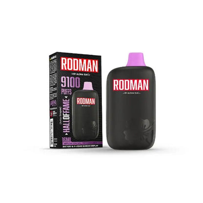 Aloha Sun Rodman Disposable Hall of Fame(Juicy Grape) with packaging