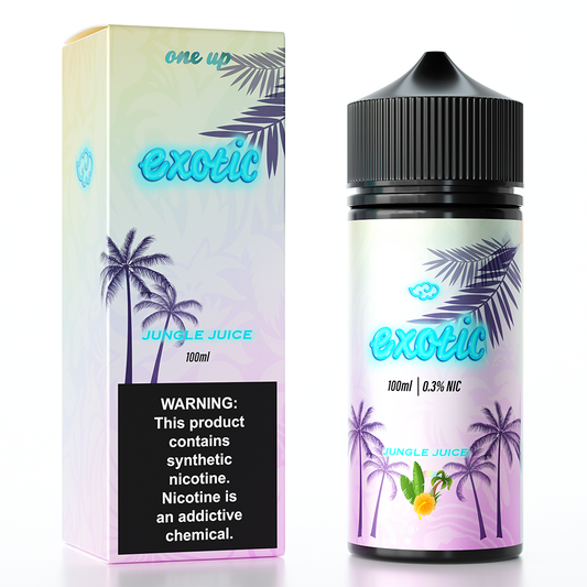 Jungle Juice by One Up TFN E-Liquid 100mL (Freebase) with Packaging