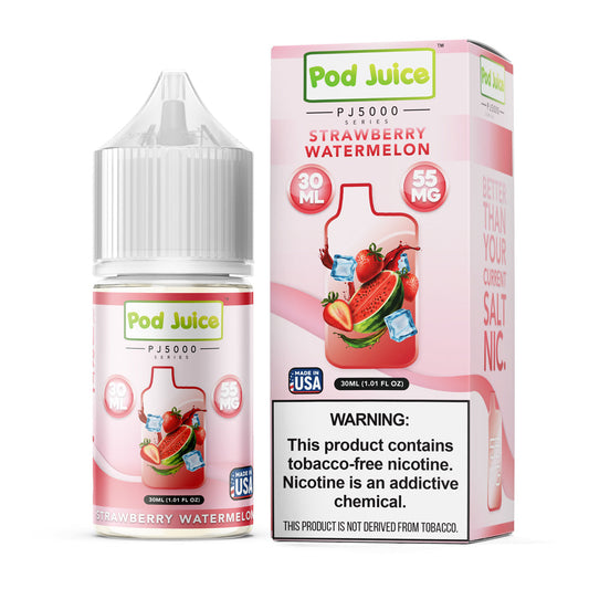 Strawberry Watermelon | Pod Juice Salts | 30mL with packaging