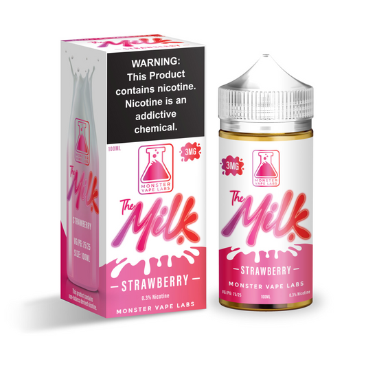 Strawberry | Milk Monster | 100mL with packaging