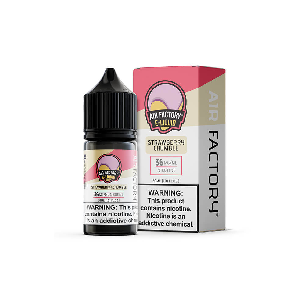 Strawberry Crumble | Air Factory Salts | 30mL with Packaging