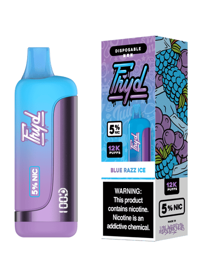 FRYD Disposable 12,0000 Puffs (17mL) 50mg  Blue Razz Ice