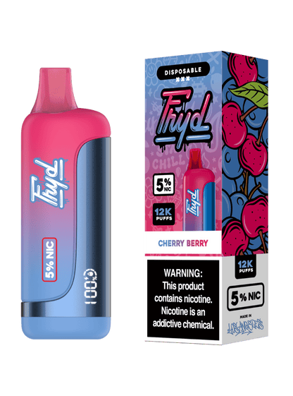 FRYD Disposable 12,0000 Puffs (17mL) 50mg Cherry Berry