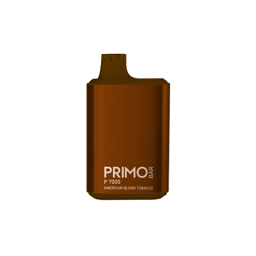 Primo Bar P7000 Disposable 7000 Puffs (14mL) 50mg American Blend Tobacco