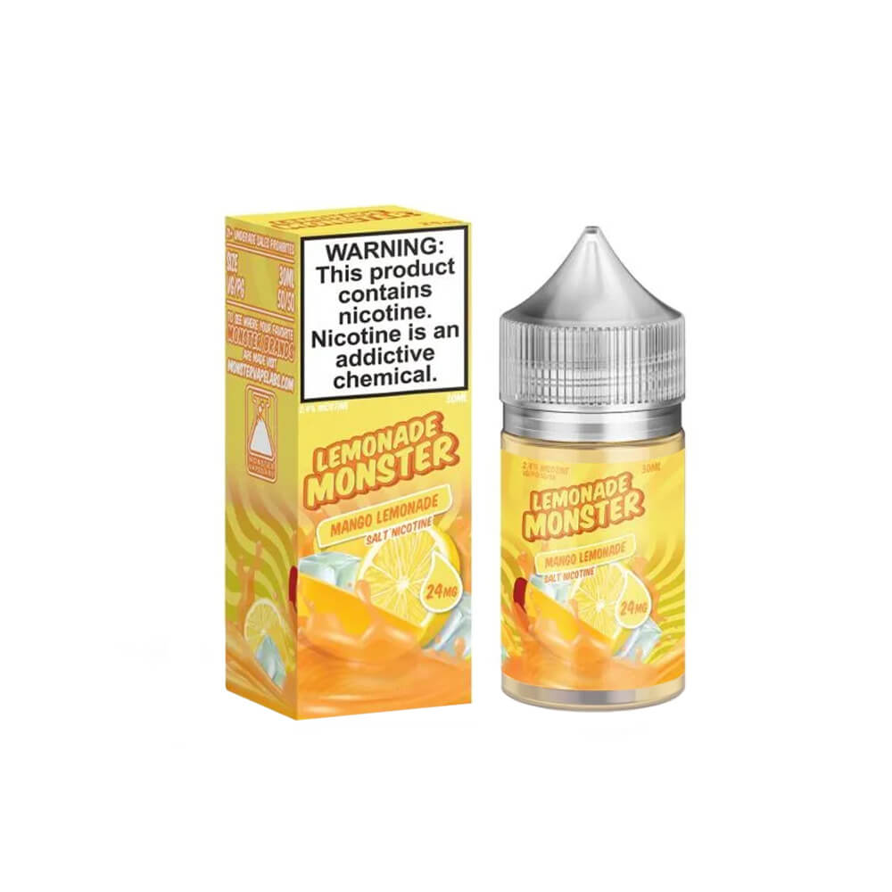 Lemonade Mango | Lemonade Monster Salts | 30mL with packaging