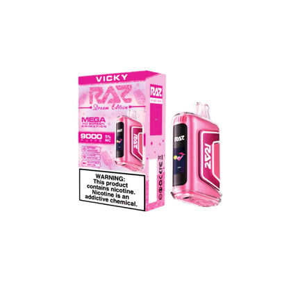 RAZ TN9000 Disposable Vicky (Pink Lemonade) with packaging