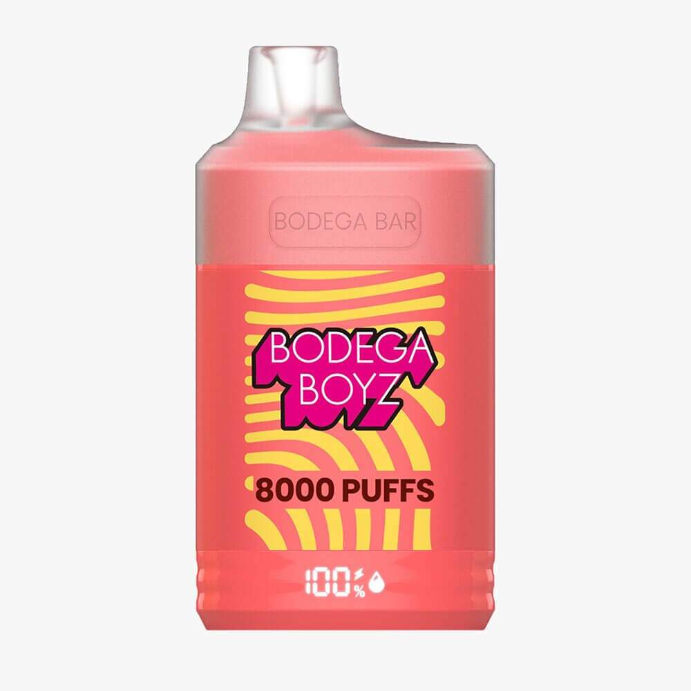 Bodega Bar 8000 Puffs 17mL 50mg Disposable Strawberry Banana