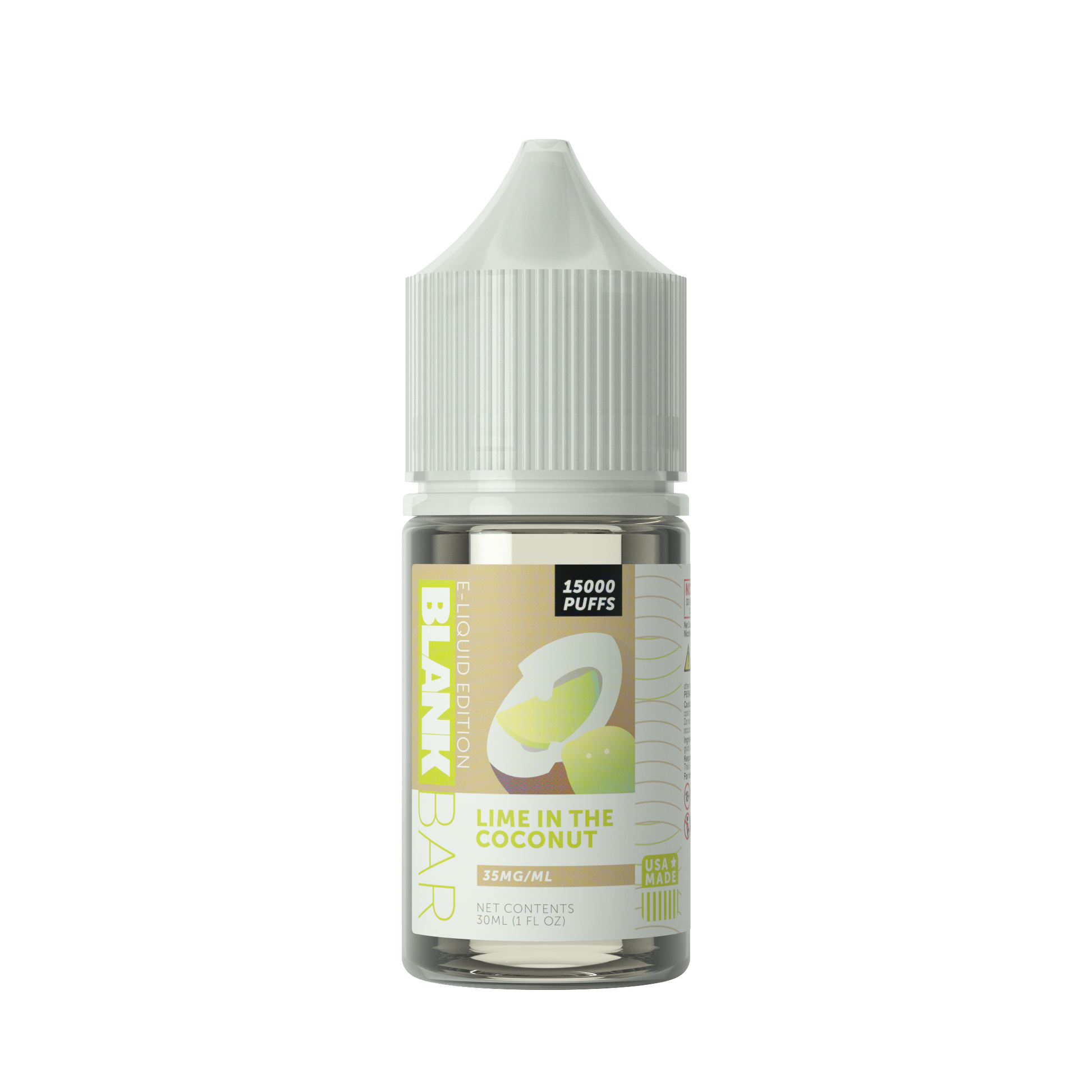 Lime in the Coconut | Blank Bar 15000 Puff | 30mL bottle