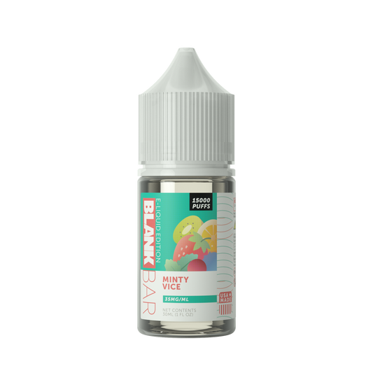 Minty Vice | Blank Bar 15000 Puff | 30mL bottle