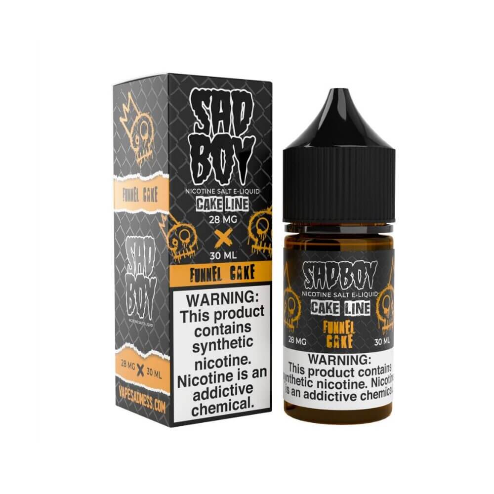 Sadboy Salts-Funnel Cake, 30mL with packaging