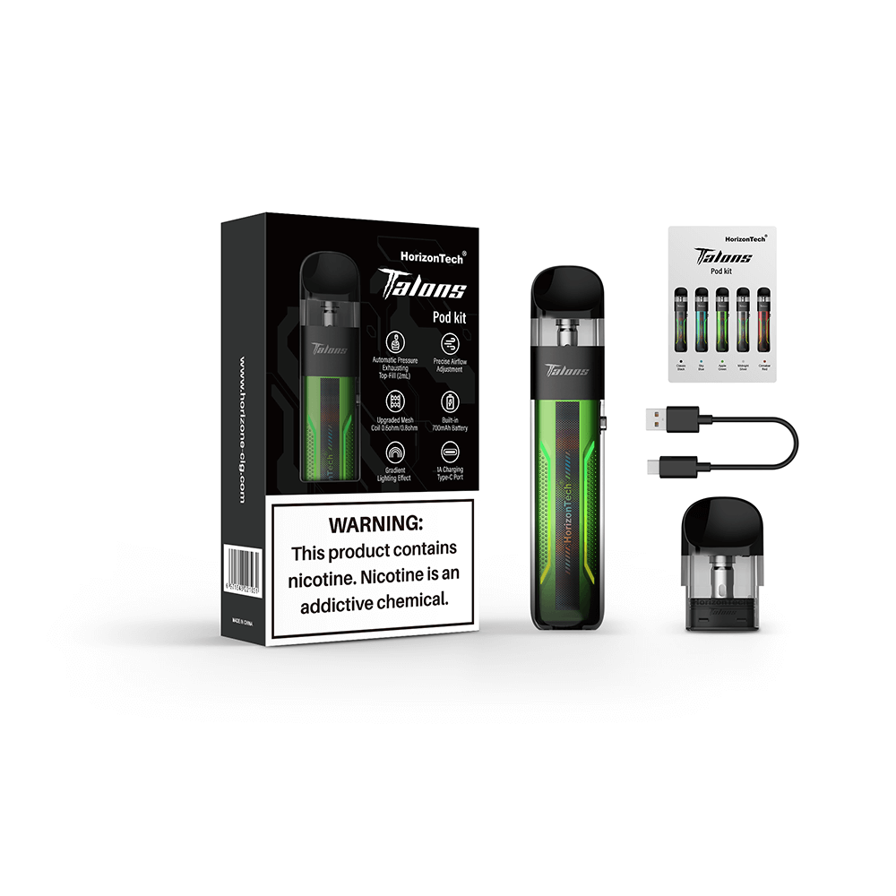 HorizonTech Talons Starter Kit Pod System Apple Green