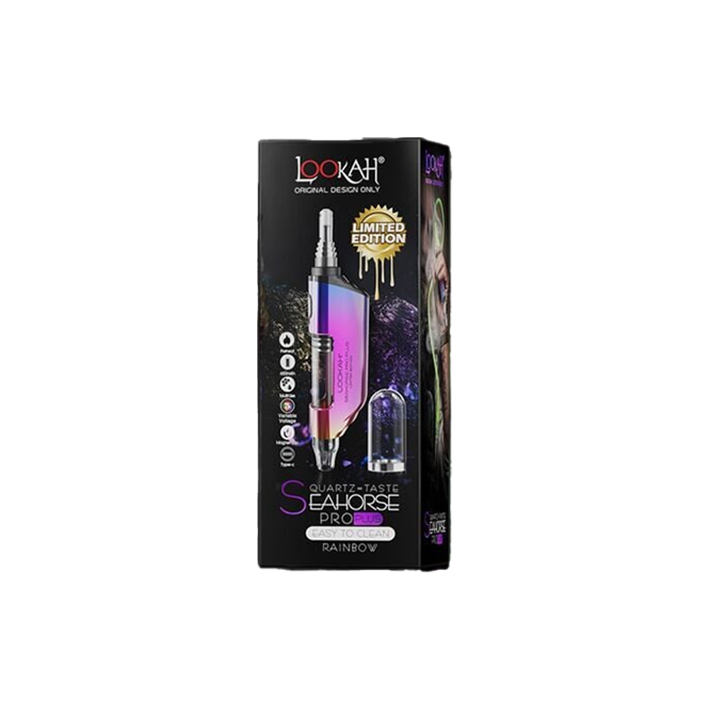 Lookah Seahorse Pro Plus Nectar Collector Wax Vaporizer (650mAh) Rainbow