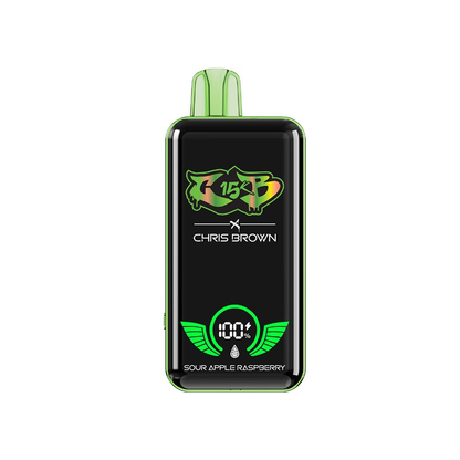 Chris Brown CB15K Disposable Sour Apple Raspberry