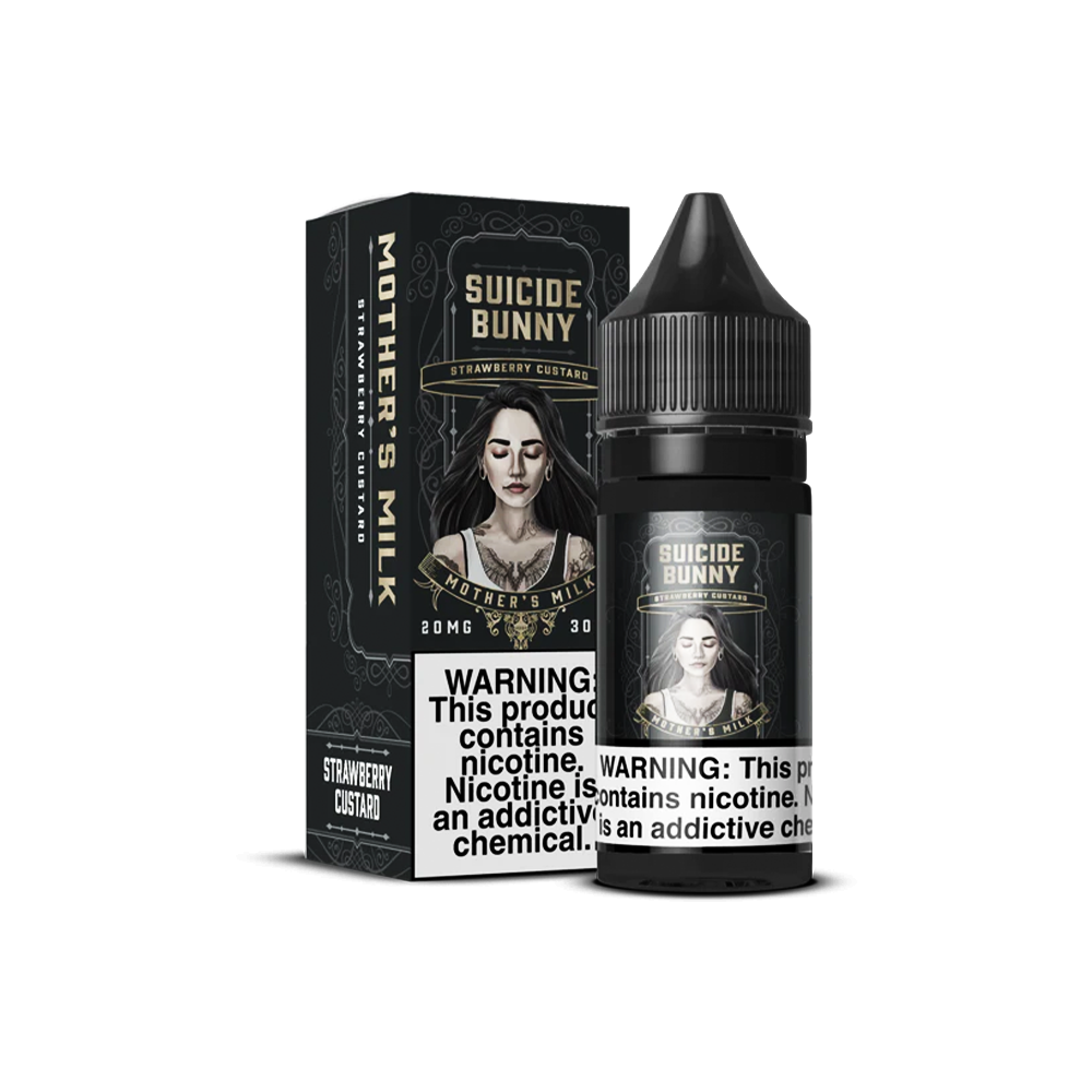 Mother's Milk | Suicide Bunny Salts | 30mL 20mg bottle with packaging