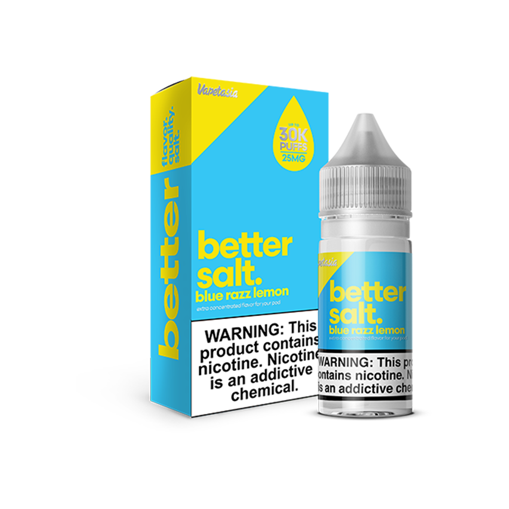 Blue Razz Lemon | Vapetasia Salts | 30mL 25mg with packaging