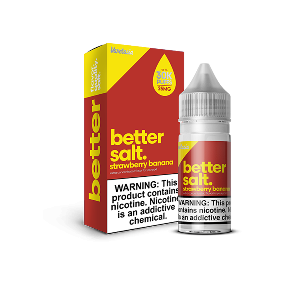 Strawberry Banana | Vapetasia Salts | 30mL 25mg with packaging