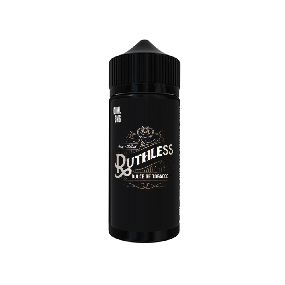 Dulce De Tobacco | Ruthless | 100mL 3mg bottle