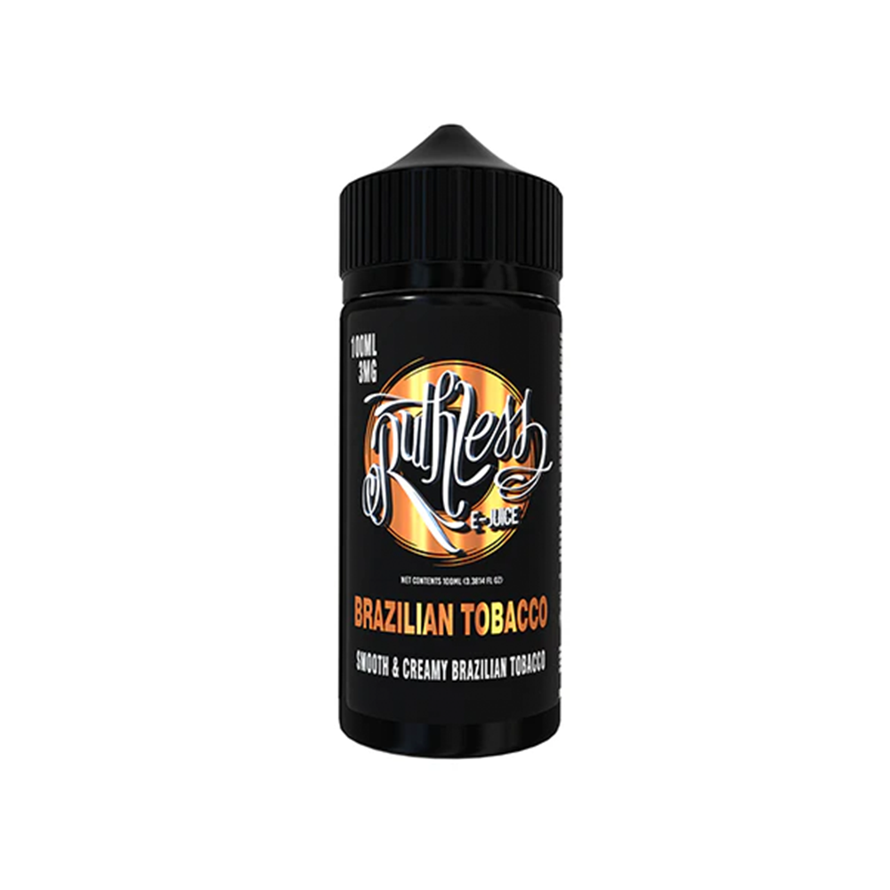 Ruthless-Brazilian Tobacco, 100mL bottle