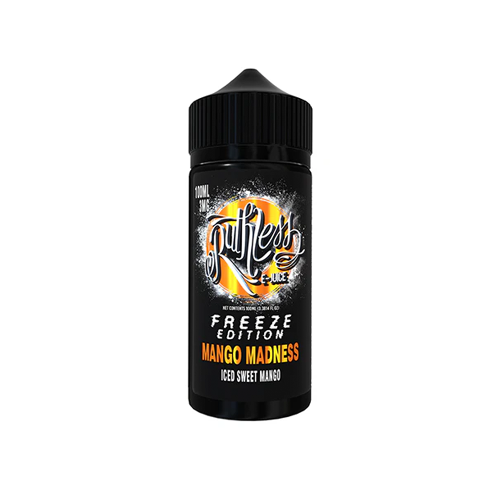 Mango Madness Iced | Ruthless | 100mL 3mg bottle