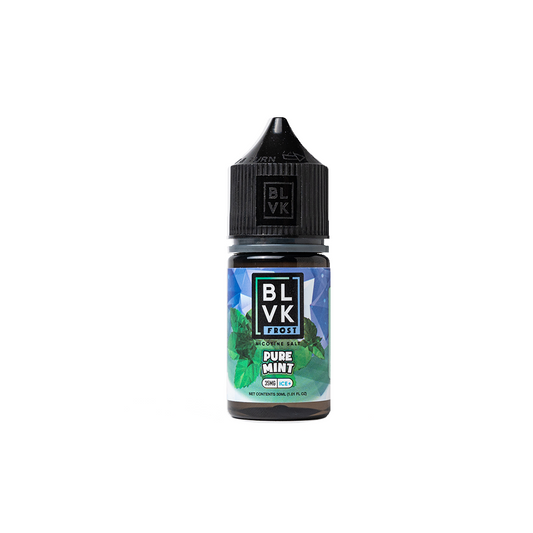 Pure Mint Ice | BLVK Salts | 30mL 35mg bottle