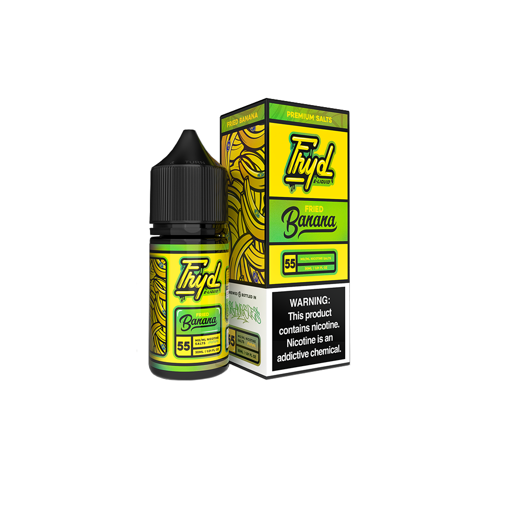 Fried Banana | FRYD Salts | 30mL 55mg bottle with packaging