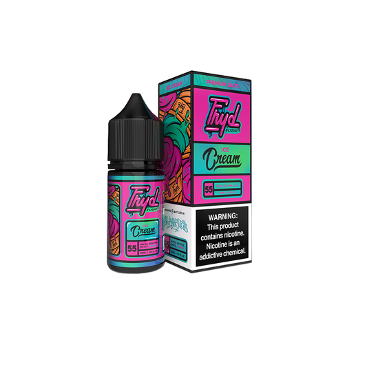 Ice Cream | FRYD Salts | 30mL 55mg bottle with packaging