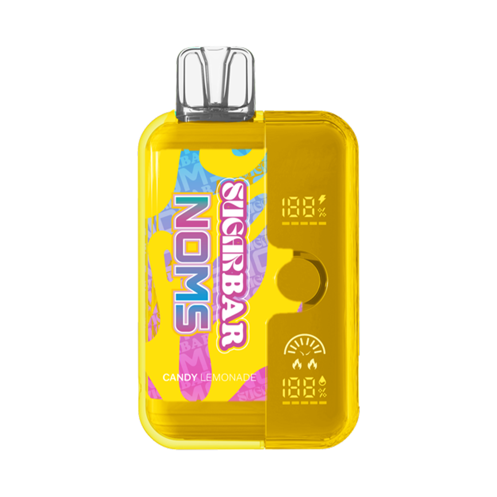 Sugarbar Noms Dual Tubro Disposable | 18000 Puffs | 16.5mL | 50mg | Candy Lemonade
