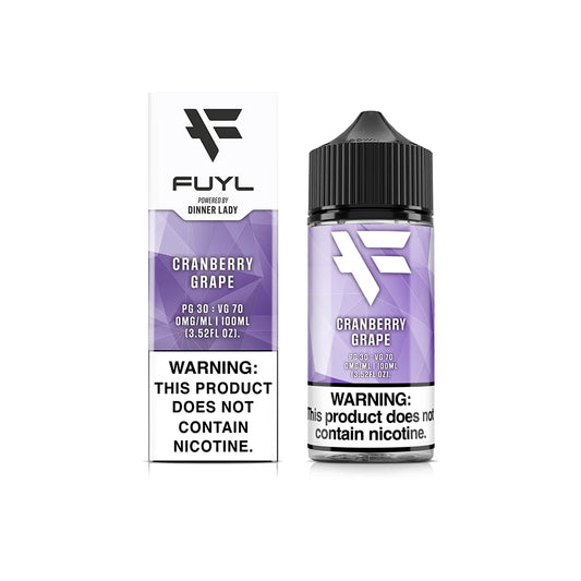 Fuyl Series E-Liquid 100mL (Freebase) | Cranberry Grape with packaging