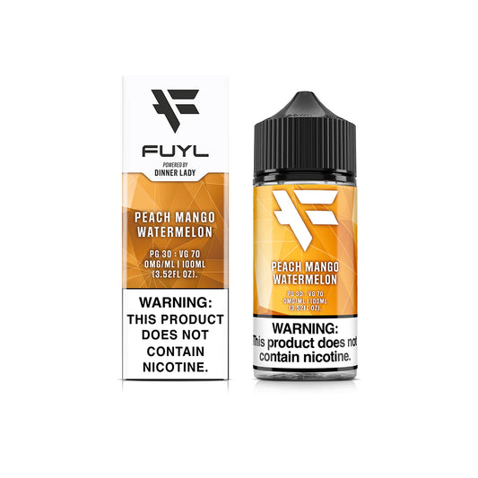 Fuyl Series E-Liquid 100mL (Freebase) | Peach Mango Watermelon with packaging