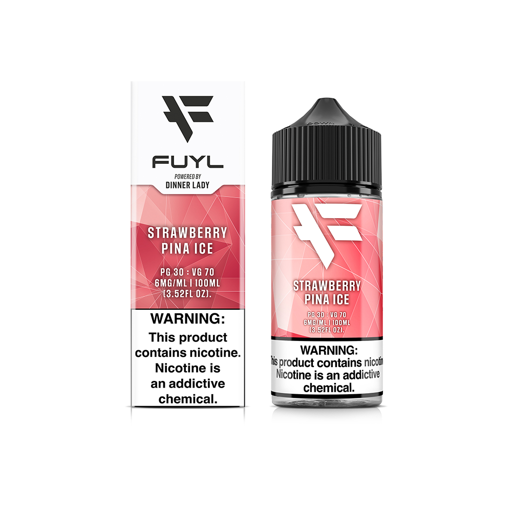 Strawberry Pina Ice | Fuyl | 100mL with packaging