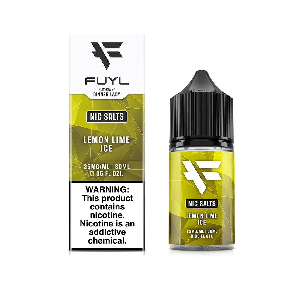 Fuyl Salt Series E-Liquid 30mL (Salt Nic) | Lemon Lime with packaging