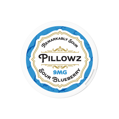 Pillowz - TFN Nicotine Pouches (20ct Can)(5-Can Pack) 9mg Sour Blueberry